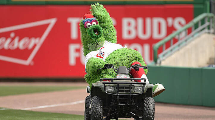 The Phanatic galavanting about its terrain, moments before its tragic demise (Getty)