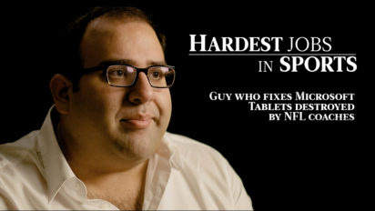 The Guy Who Fixes Tablets for NFL Coaches