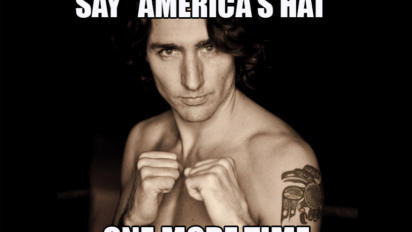the meme ing of life above average Trudeau.AmericasHat 412x232 the meme ing of life above average
