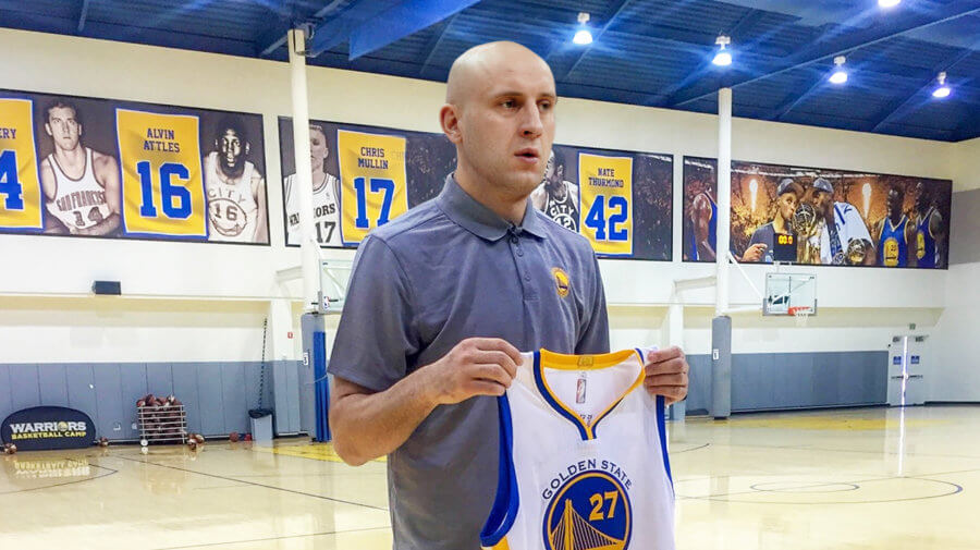 warriors taunt cavs by signing zydrunas ilgauskas